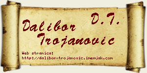 Dalibor Trojanović vizit kartica